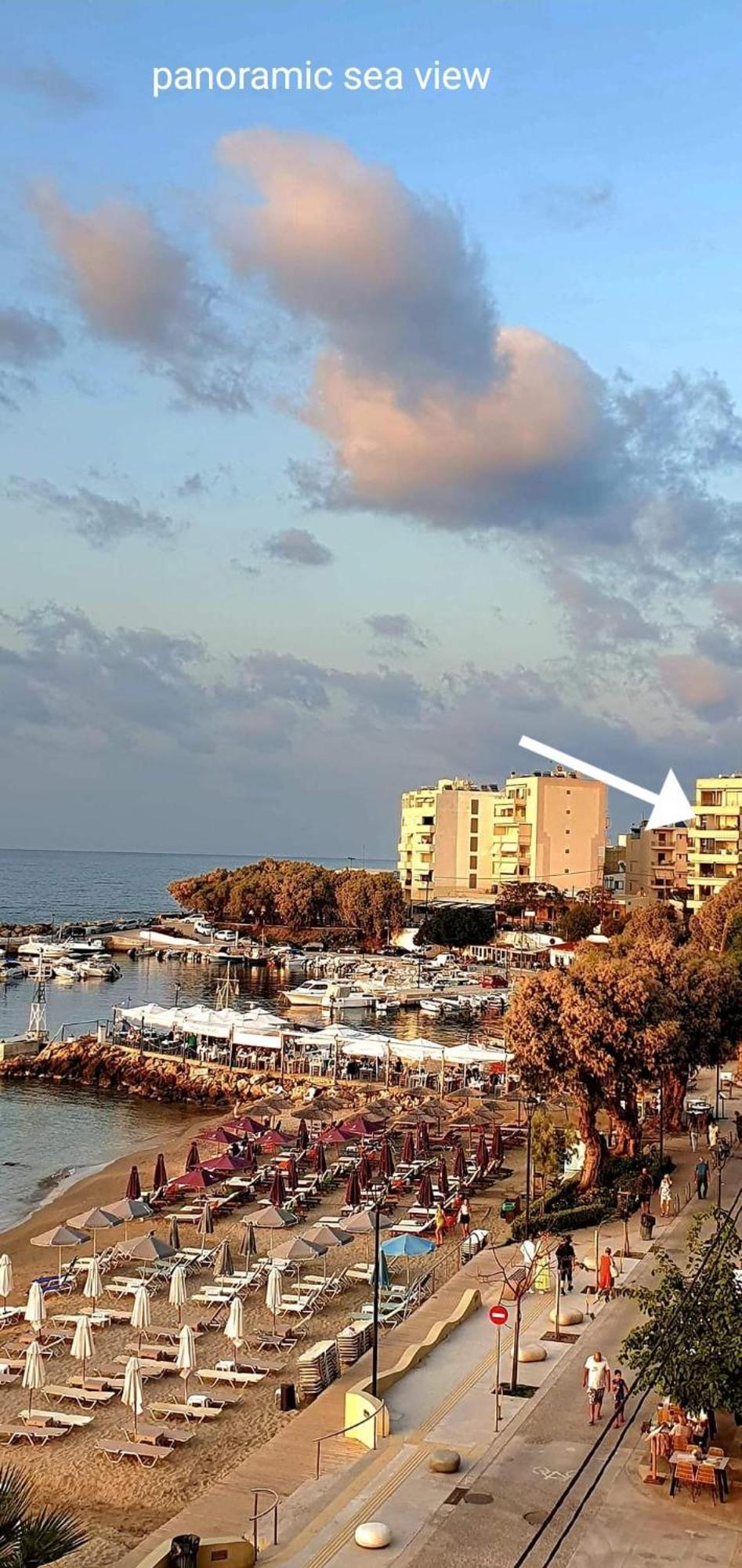 Panoramic Sea View Apartment Ханя Екстериор снимка
