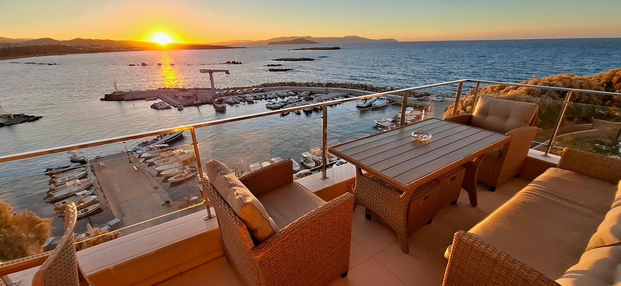 Panoramic Sea View Apartment Ханя Екстериор снимка
